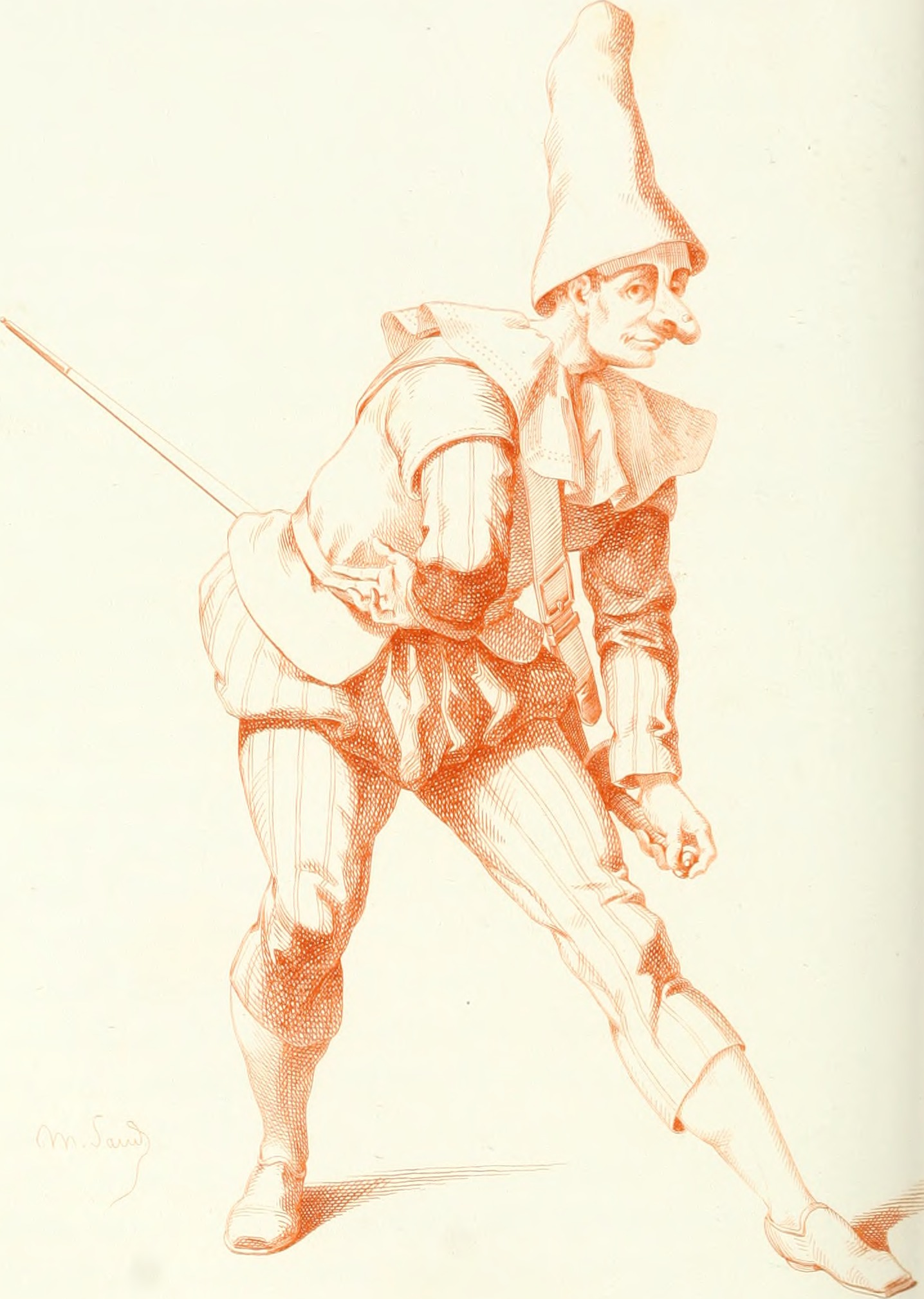 Représentation de la figure du matamore
