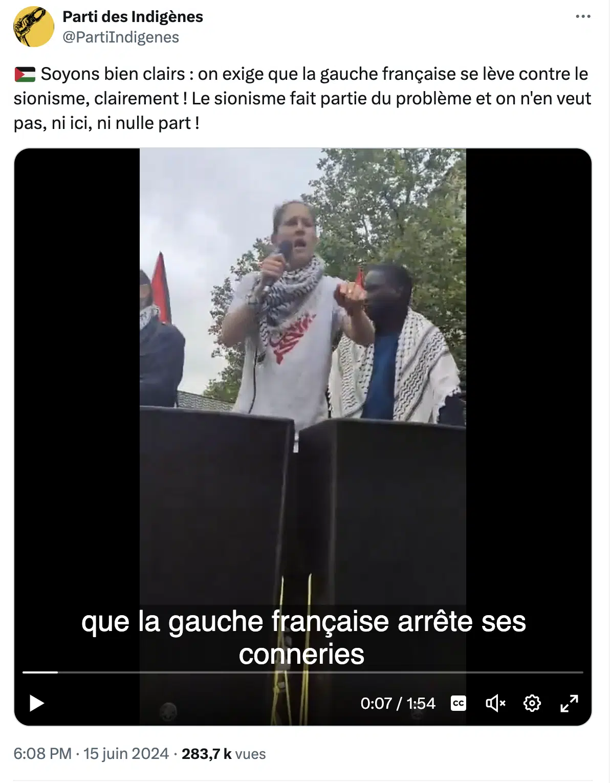 manifestation 16 juin 2024