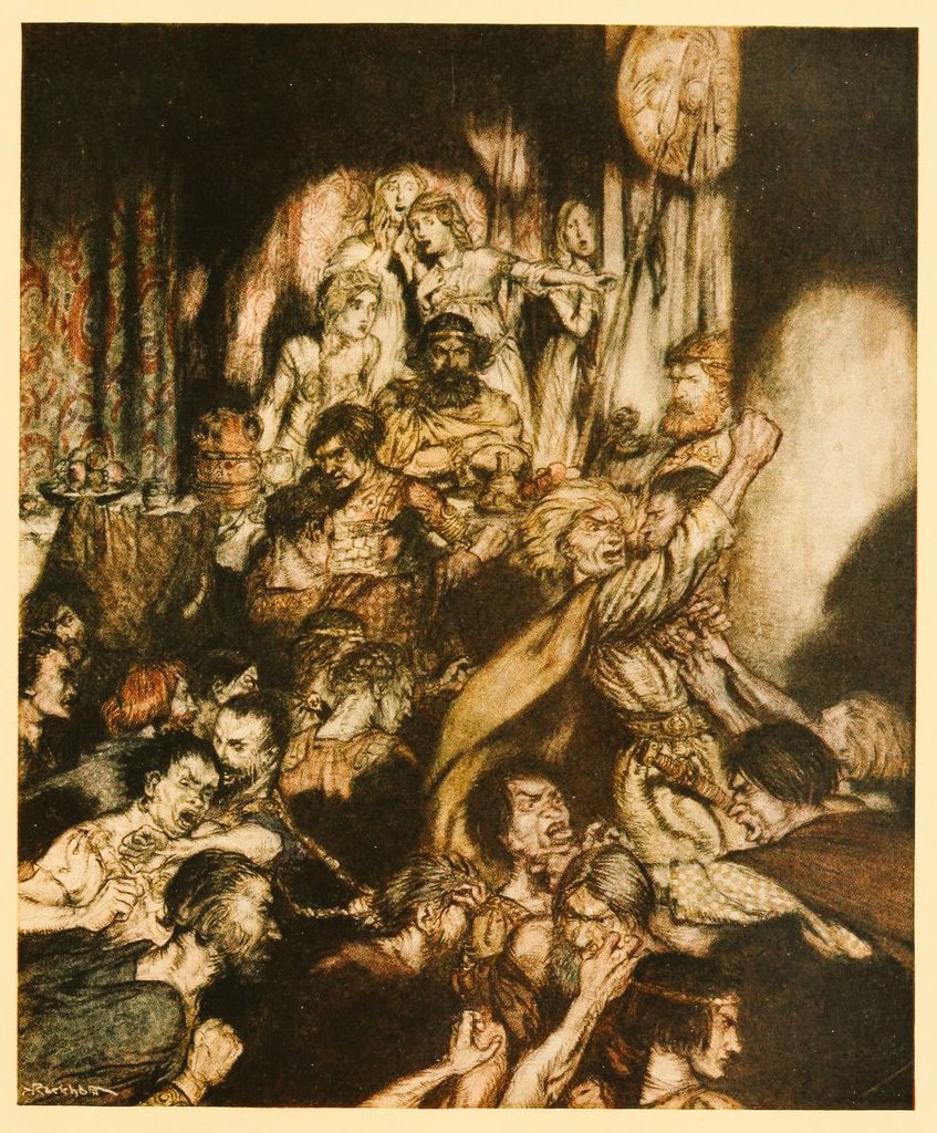 L'Anneau du Nibelung - Arthur Rackham